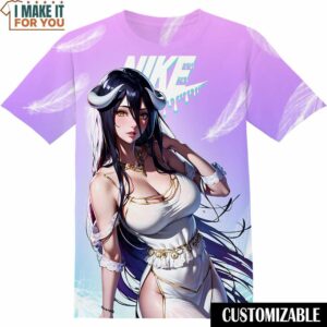 Overlord Albedo Nike Shirt, Exclusive Nike Graphic T-shirts