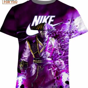 Raiden Mortal Kombat Nike Shirt, Nike Graphic Tees For Fans