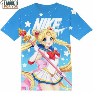 Sailor Moon Cute Nike Shirt, Exclusive Nike Graphic T-shirts
