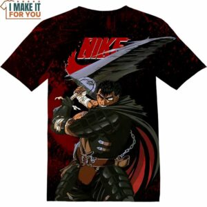 Berserk Guts Nike Shirt  for Fan, Nike Graphic Design Shirts