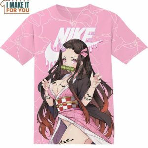 Demon Slayer Nezuko Kamado Sexy Nike Shirt, Stylish Nike Graphic Shirts