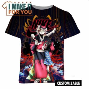 Douma Second Uppermoon Demon Nike Shirt, Stylish Nike Graphic T-shirts For Him