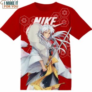 InuYasha Sesshomaru Nike Shirt, Creative Nike Graphic Designs