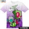 Invader Zim Nike Shirt, Retro Nike Graphic T-shirts For Nostalgic Gifts