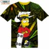 Cartoon Gift The Simpsons Cool Nike Tattoo Shirt, Creative Nike Graphic Designs