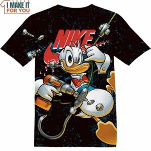 Disney Donald Duck in Space Nike Shirt, Limited Edition Nike Tees