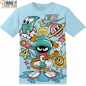 Looney Tunes Marvin the Martian Nike Shirt, Nike Graphic Tee