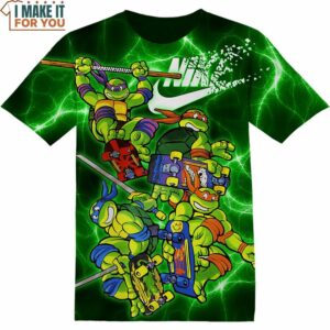 Teenage Mutant Ninja Turtles Nike Cartoon Shirt, Graphic Nike T-shirts