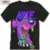 Cartoon Gifts Trippy Stoner 90s Scoobidoo Nike Shirt, Bold Nike Graphic Shirts For Fashion Enthusiasts