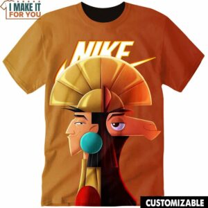 Disney Gift The Emperors New Groove Nike 3D Shirt, Expressive Nike Tees