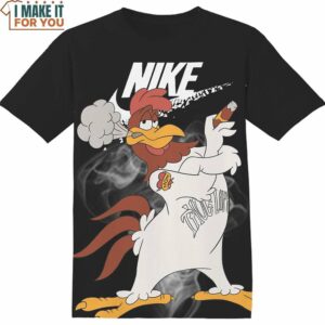 Foghorn Leghorn Thug Life Smock Nike Shirt, Nike Graphic Tees For Fans