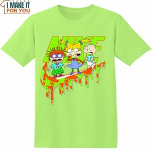Gift For Cartoon Fan Nickelodeon Rugrats Character Nike Shirt, Nike Graphic T-shirts