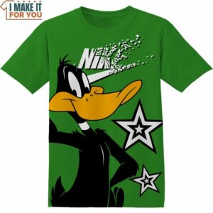 Looney Tunes Daffy-Duck Nike Shirt, Nike Graphic Apparel