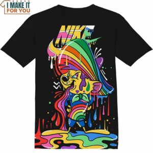 Looney Tunes Speedy Gonzales Nike Colorful T-shirt, Retro Nike Graphic T-shirts For Nostalgic Gifts