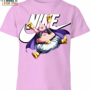 Majin Buu Dragon Ball Cute Nike Shirt, Exclusive Nike Graphic T-shirts