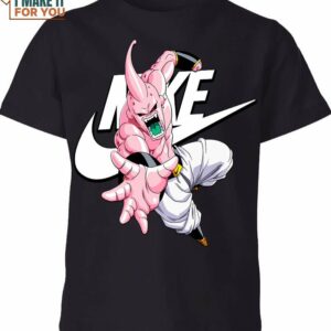 Majin Buu Dragon Ball Nike Black Shirt, Nike Graphic Tees