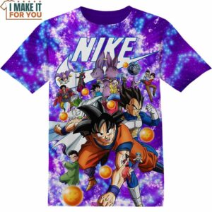 Son Goku Dragon Ball Nike Galaxy Shirt, Limited Edition Nike Tees