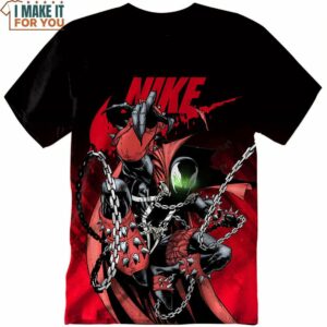 Spawn Nike 3D Shirt, Marvel Fan Gift, Nike Graphic Tees
