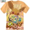 All Eevee Nike 3D Shirt, Amazing Presents for Pokemon Fans, Nike Graphic Apparel