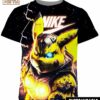 Pikachu Warrior Thor Nike 3D Shirt, Ultimate Pokemon Gift, Modern Nike Graphic Tees