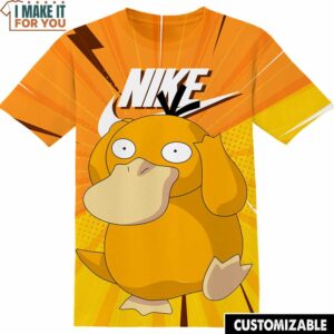 Psyduck Nike Cute Shirt, Pokemon Fan Shirt, Cool Nike Graphic Tee