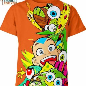 Spongebob Squarepants Avatar Shirt, Unique Gift Ideas for Cartoon Lovers