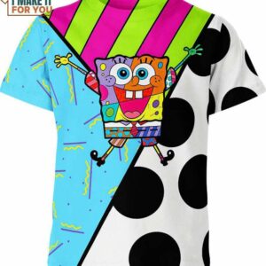 Spongebob Squarepants Shirt, Cartoon Lovers Gift