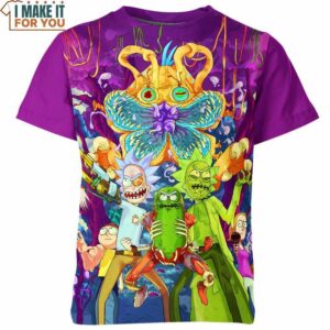 Rick And Morty Fighting Shirt, Best Rick And Morty Gifts