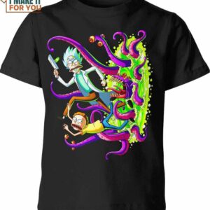 Rick And Morty Kraken Shirt, Rick And Morty Gifts For Men