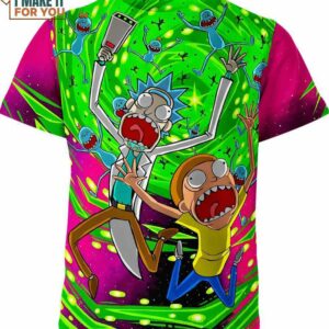 Rick And Morty Shirt, Best Cartoon Lovers Gift for Kids