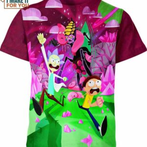Rick And Morty Shirt, Cartoon Lover Gifts
