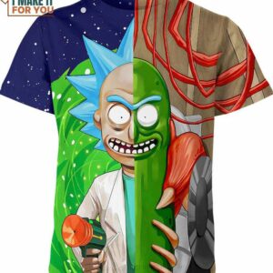 Rick And Morty Shirt, Gift Ideas For Cartoon Lovers