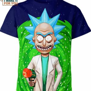 Rick And Morty Shirt, Gifts for Cartoons Lovers