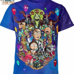 Rick And Morty Space Shirt, Funny Rick And Morty Gifts