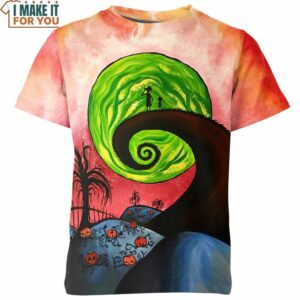 Rick And Morty The Nightmare Before Christmas Shirt, Rick And Morty Cool Gifts