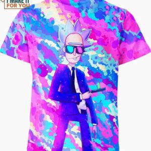 Rick Sanchez Rick And Morty Shirt, Rick And Morty merchandise
