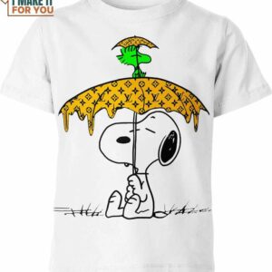 Snoopy Woodstock Louis Vuitton Shirt, Snoopy Woodstock Gifts