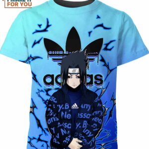 Sasuke Uchiha Adidas Cool Shirt, Trending Anime-inspired Presents
