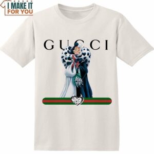 Cruella de Vil Cruella Gucci Shirt, Special Occasion Gifts for Cartoon Lovers
