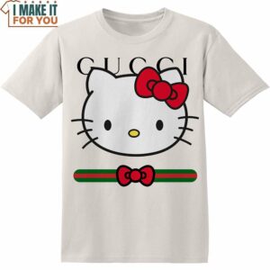 Hello Kitty Gucci Cute Shirt, Best Gifts for Cartoon Lovers