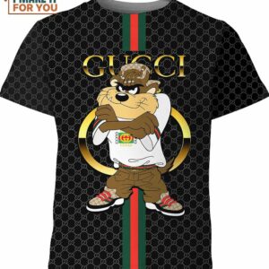Taz Tasmanian Devil From Looney Tunes Gucci Shirt, Cartoon Lovers Gift