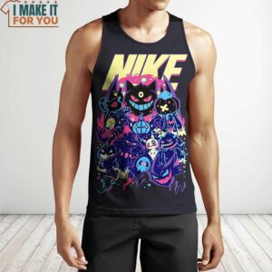 Gastly Haunter Gengar Ghost Type Pokemon Shirt, Pokemon gifts for adults 2