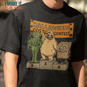 Halloween Costume Contest SpongeBob SquarePants Horror T-Shirt