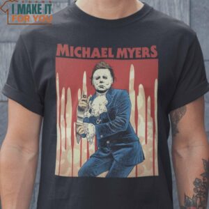 Myers Dance Austin Power Michael Myers Halloween Mashup T-Shirt