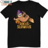 Hocus Slowcus Sloth Witch Hat Halloween Sloth T-Shirt, Cute Halloween Presents