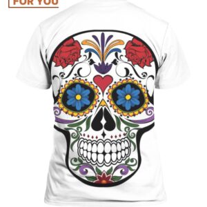 Cranium Decoration T Shirt Spooky Halloween T Shirts 2