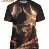 Freddy Krueger A Nightmare On Elm Street T Shirt, Halloween Horror Gifts