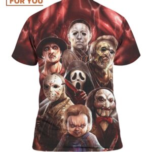 Halloween Movie Character T Shirt Best Scary Costumes for Halloween 2