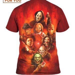 Halloween Movie Character T Shirt Terrifying Outfit Ideas 2