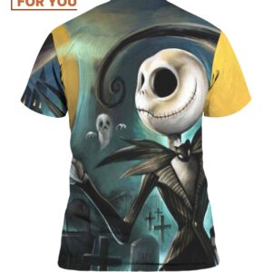 Jack Skellington Couple Halloween T Shirt Unique Horror Halloween Costumes 2
